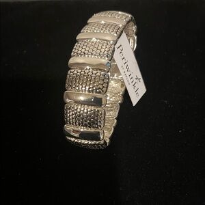 Periwinkle by Barlow Silver Bracelet